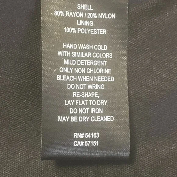 JESSICA HOWARD Black Velvet Burnout Floral‎ Balloon Sleeve Dress 90s Y2K 12 - Picture 13 of 16